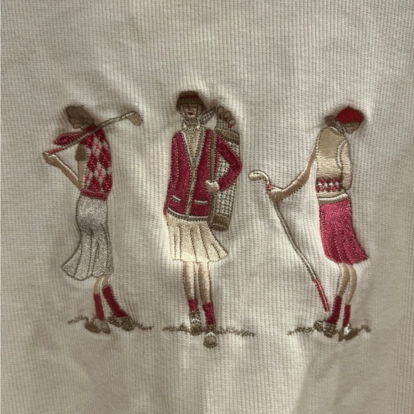 Talbots Golf Crewneck Sweater size XL - Picture 2 of 7